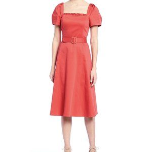 Antonio Melani Lara Square Neck Puff Sleeve Dress